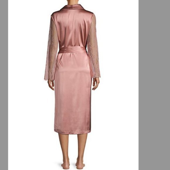 💋 Beautiful Cami NYC silk lace kimono robe - Picture 4 of 7